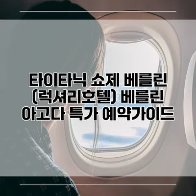 타이타닉 쇼제 베를린 (럭셔리호텔) 베를린 아고다 특가 예약가이드